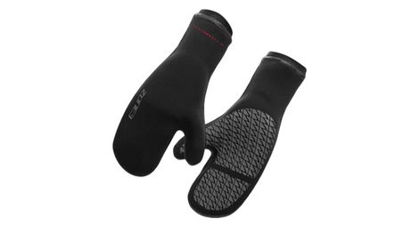 zone3 heat tech black swimming mittens