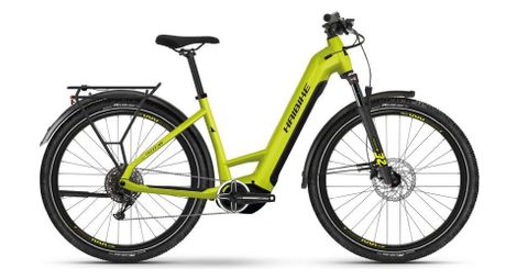 Haibike trekking 5 low electric hybrid bike sram nx 11s 27.5'' 720wh giallo 2024