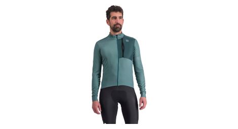 Maillot manches longues sportful supergiara thermal vert
