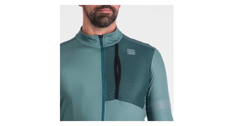 Langarm Trikot Supergiara Thermal Grun