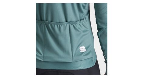 Langarm Trikot Supergiara Thermal Grun
