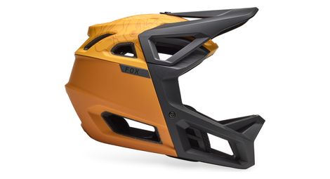 Fox proframe frequency orange/black integral casco