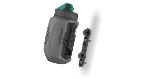 Kit Fidlock Porte-Bidon + Bidon Twist Antibactérien 550 ml Smoke