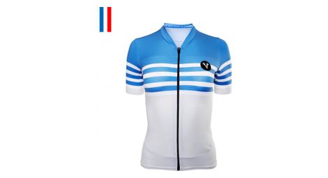 Tourmalet Kurzarmtrikot Blau Weis Adjusted Fit