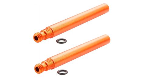 Prolongateur de valve super b tb vc20 60mm alu orange x2