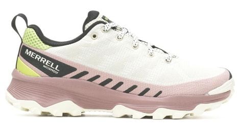 Chaussures de randonnée femme merrell speed eco waterproof blanc