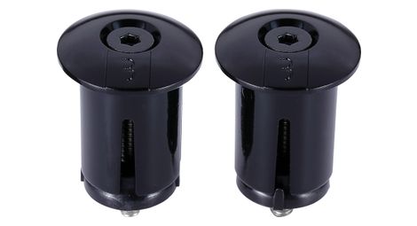 Bbb screwon handlebar end cap black