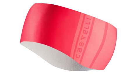 Bandeau femme castelli pro thermal 2 rose