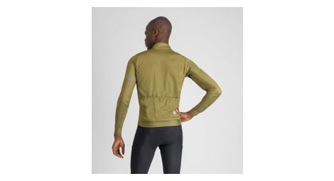 Langarm Trikot Supergiara Thermal Khaki