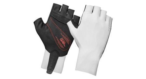 Gripgrab aero tt raceday time trial short gloves white