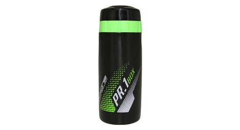Bidon porte outil race one noir-vert avec double bouchon (hauteur 200mm)
