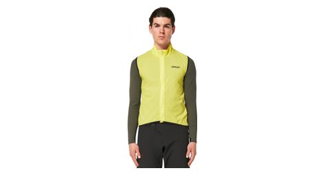 Gilet sans manche coupe vent oakley elements sulphur jaune