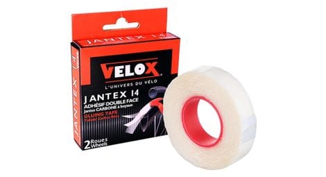 Bande adhesive/fond de jante/colle boyau velox 18mm jantex 14 jante carbone (pour 1 roue)