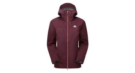 Veste imperméable femme mountain equipment saltoro violet