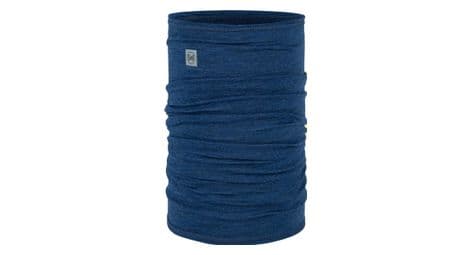 Unisex buff merino lightweight halstuch blau