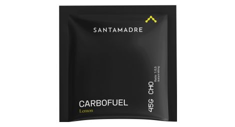 Santa madre carbofuel 45cho bebida energética de limón - monodosis 52g