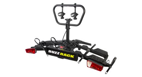Porte-vélos Pliable E-Scorpion PRO 3 - Pour 3 Vélos électriques, Attelage Boule, Inclinable, Rampe Incluse, 60kg Max