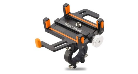 Support de téléphone de guidon de vélo en alliage d'aluminium