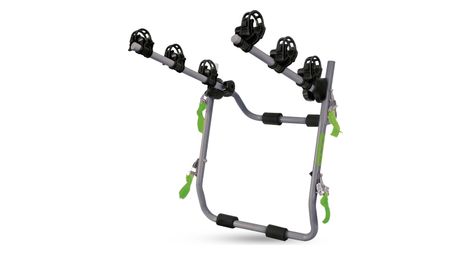 Porte-vélos EASY V3 MAX pour 3 vélos - Support de coffre avec sangles - Châssis Acier - Bras Ajustables - Convient pour Tous Types de Vélos