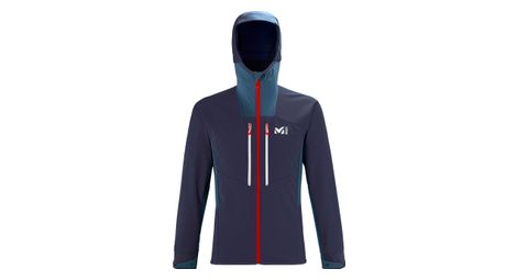 Veste thermique millet geilo shield hoodie bleu homme