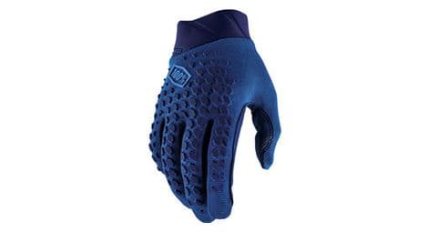 Gants longs 100 geomatic slate blue