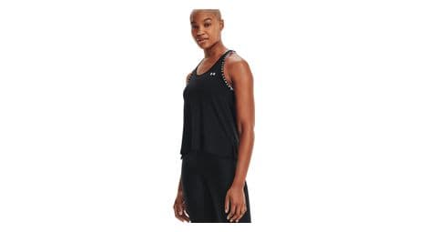 Under armour knockout tank top zwart