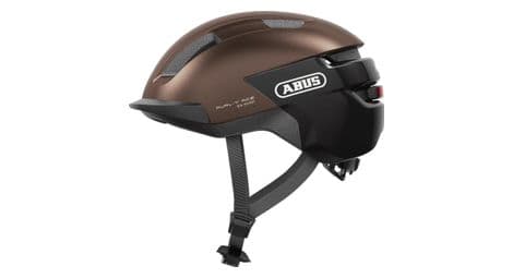 Casco urbano abus purl-y ace marrón cobre metalizado