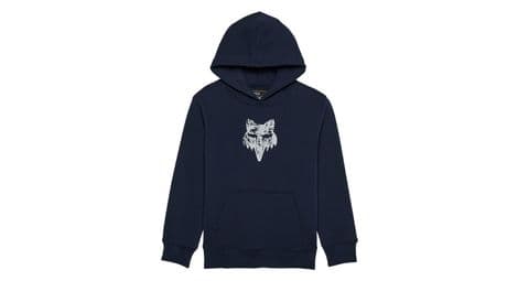 Sweat à capuche enfant fox the world bleu