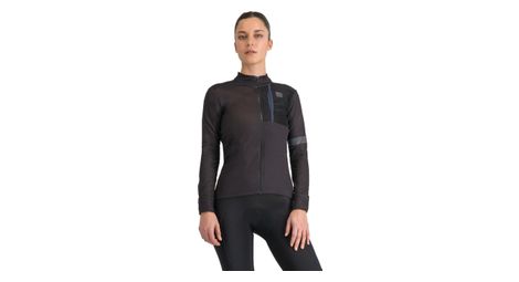 Langarm Trikot Women Supergiara Thermal Black