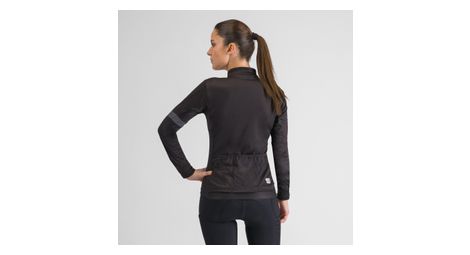 Langarm Trikot Women Supergiara Thermal Black