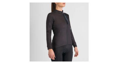 Langarm Trikot Women Supergiara Thermal Black