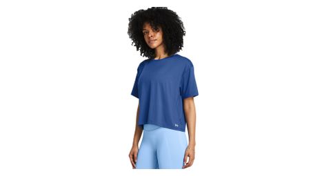 Maillot de manga corta under armour motion azul para mujer
