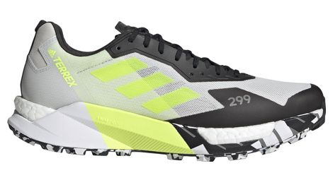Chaussures de Trail Running adidas Terrex Agravic Ultra Blanc/Jaune