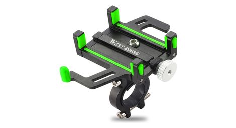 Support de téléphone de guidon de vélo en alliage d'aluminium