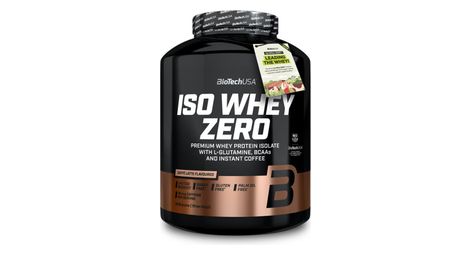 Iso Whey Zero (1816g) - Biotech Usa - Café Latte - Whey Isolate