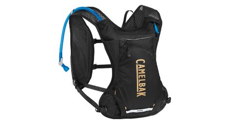 Gilet d'hydratation camelbak chase race 4l avec poche à eau 1.5l noir