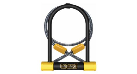 Antivol u onguard bulldog dt-115mmx230mmx13mm+120cmx10mm