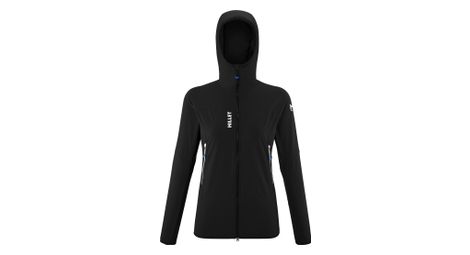 Chaqueta softshell millet fusion xcs  negro para mujer