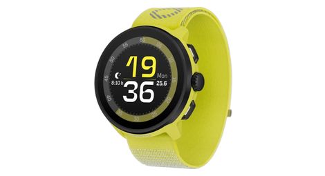 Montre gps suunto run lime - jaune