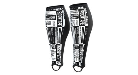 Rocktape - protège-tibias rockguards - noir - m