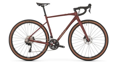 Vélo de gravel megamo jakar 30 shimano grx 2x10v 700m garnet 2026