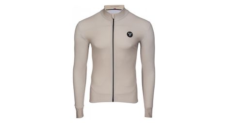 Maillot manches longues lebram soulor sable coupe ajustee