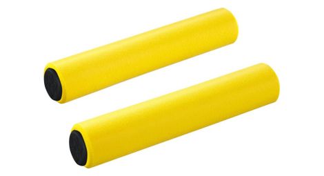 Paire de grips supacaz siliconez jaune