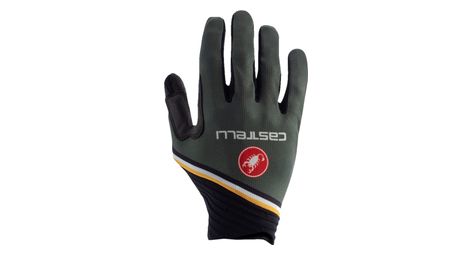 Castelli cw.6.1 unlimited khaki green gloves