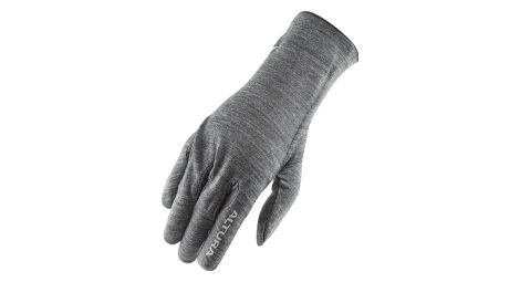 Sous gants longs altura merinos gris