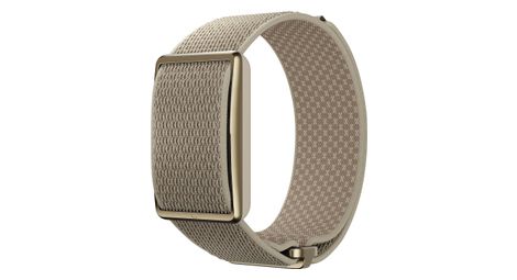 polar loop fitness tracking band greige sand beige