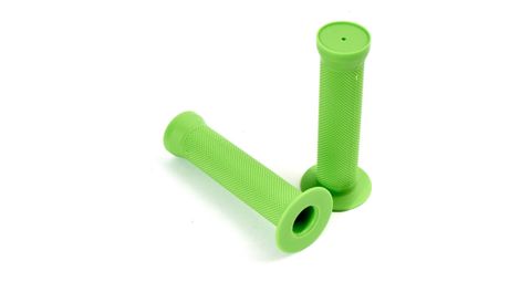 Poignees BMX diamond vert avec bride 130mm KHEbikes