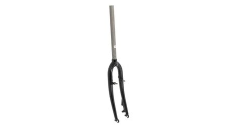 Fourche vtt xc, al mountain - acier - 1 pouce 1/8 - roue 26  - disque et cantilever