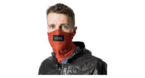 Tour de cou gore wear grid orange noir