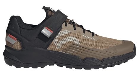 Mountainbike-Schuhe adidas Five Ten 5.10 Trailcross Clip-In Braun/Schwarz Herren
